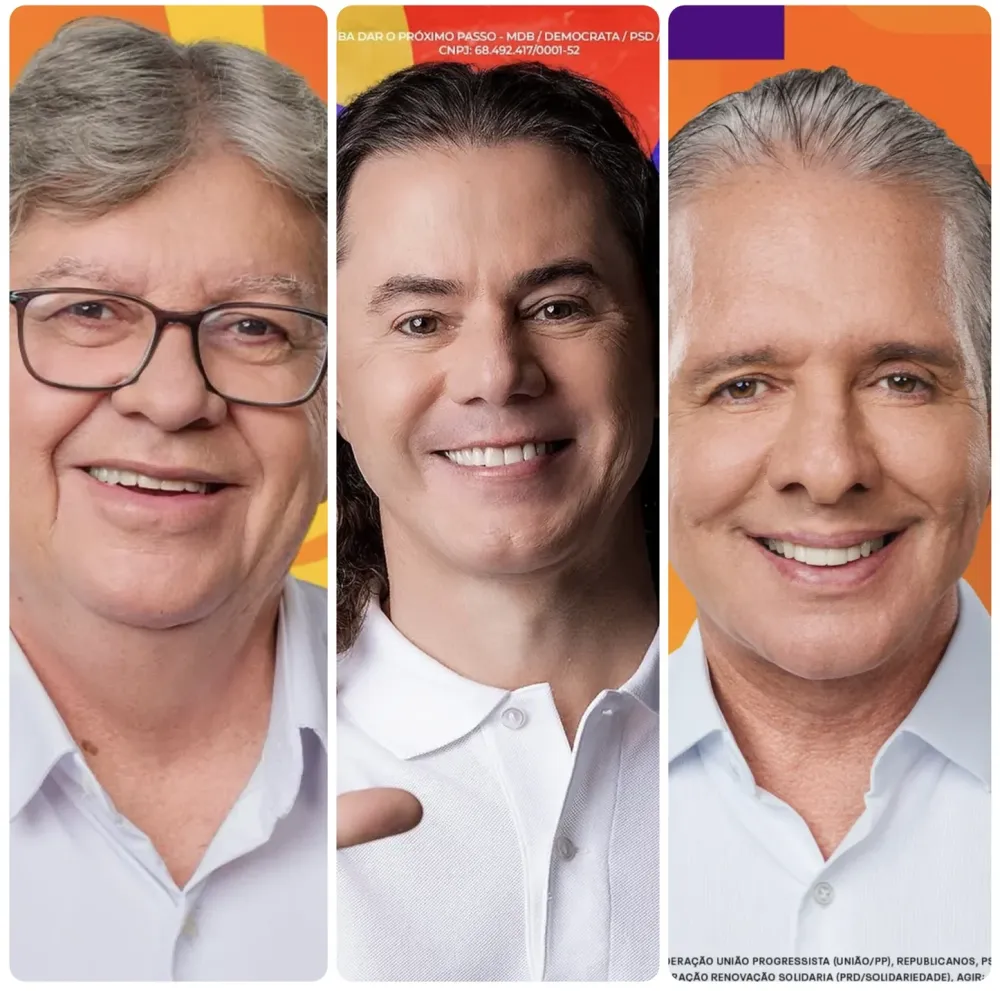 Quaest para o Senado na Paraíba, votos válidos: João Azevêdo, 35%; Veneziano, 25%; Nabor, 20%; Marcelo Queiroga, 15%